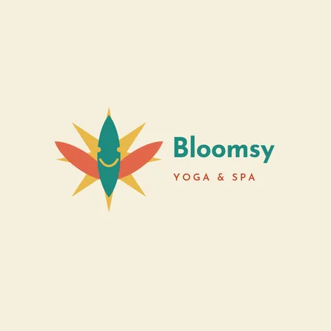 Bloomsy Lotus Character Logo – Logo template