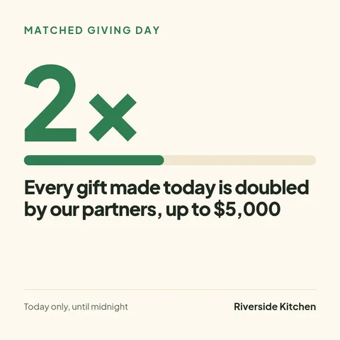Matched giving day – Instagram post template