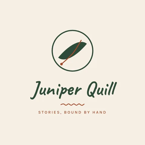 Juniper Quill Script Logo – Logo template