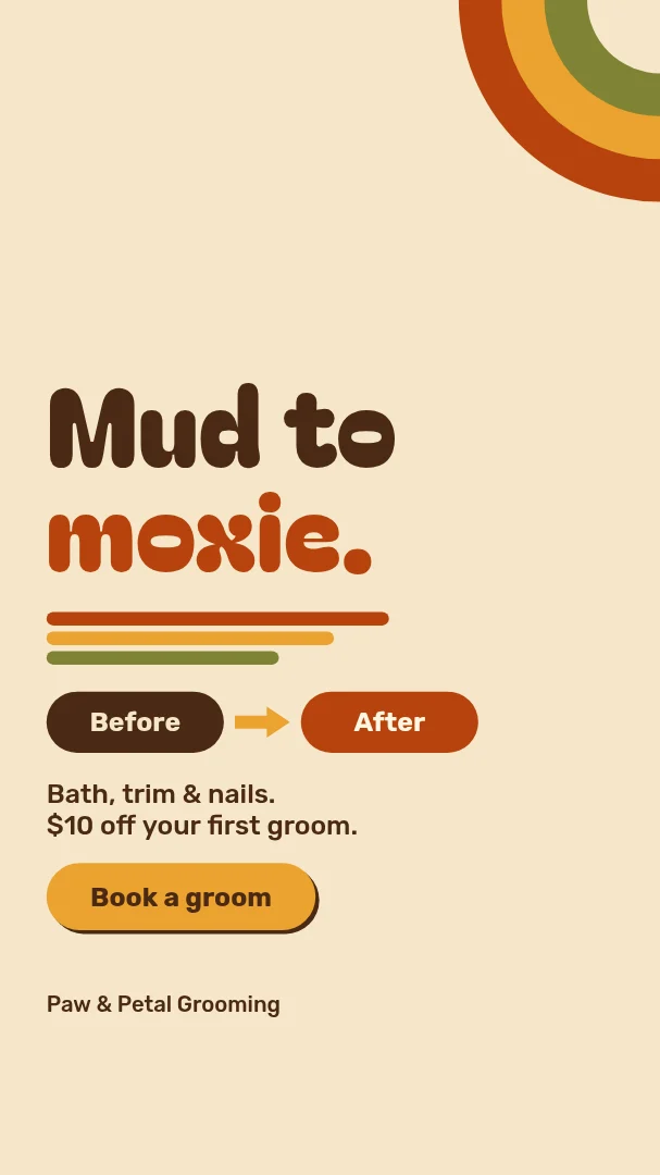 Mud To Moxie Groove – Instagram story template