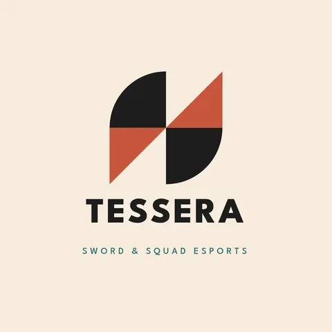 Tessera Rotating Tile Logo – Logo template