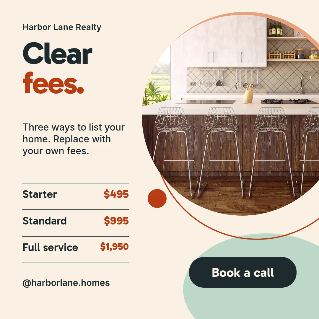 Harbor Lane Fee Circle – Instagram post template