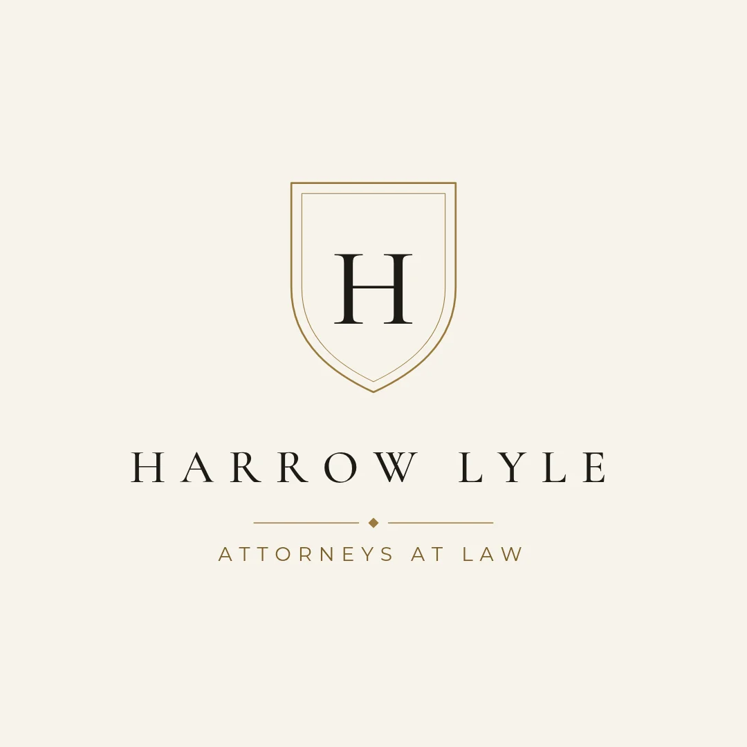 Harrow Lyle Hairline Crest – Logo template