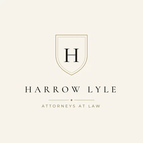 Harrow Lyle Hairline Crest – Logo template