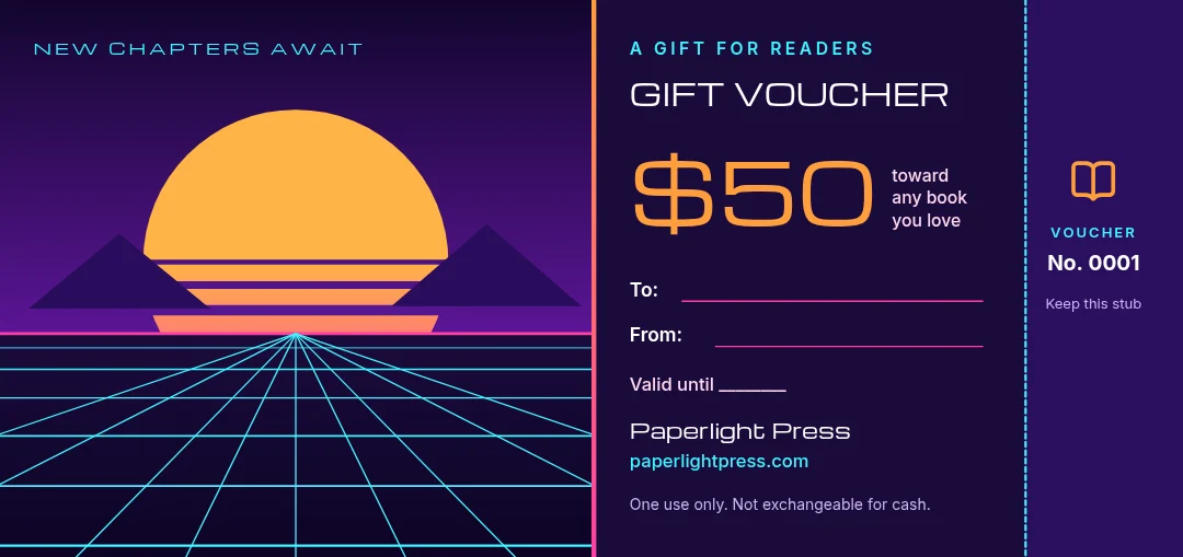 Sunset Page Gift Voucher – Gift voucher template