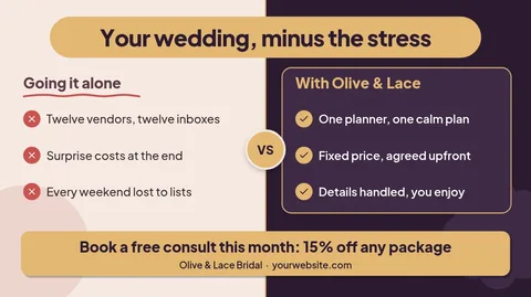 Two Ways Down The Aisle – X post template
