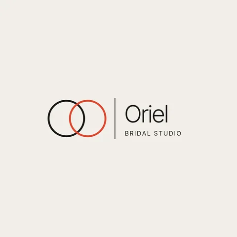Oriel Twin Ring Line Logo – Logo template