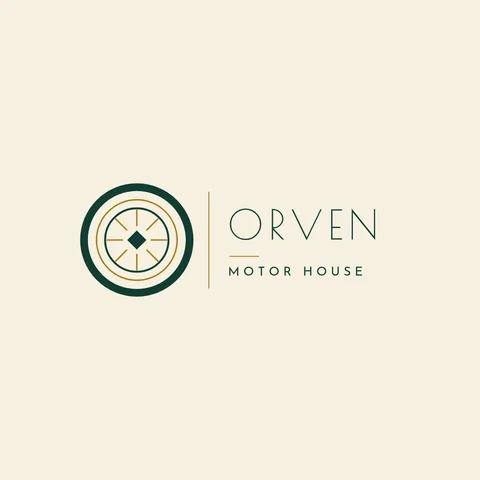 Orven Deco Tyre Lockup – Logo template