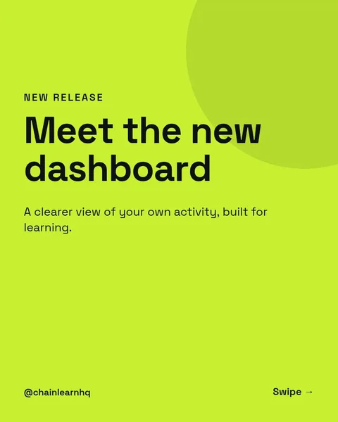 Dashboard Launch Carousel – Instagram carousel template, 6 pages