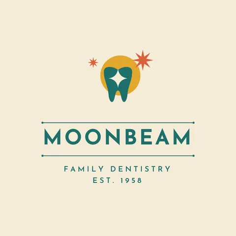 Moonbeam Atomic Tooth Logo – Logo template