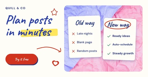 Notebook Old Versus New Ad – Facebook post template