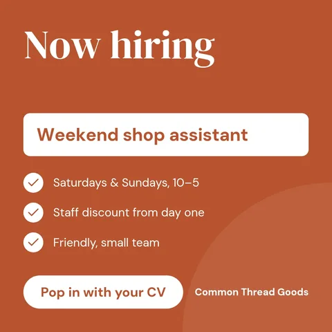 Shop assistant wanted – Instagram post template