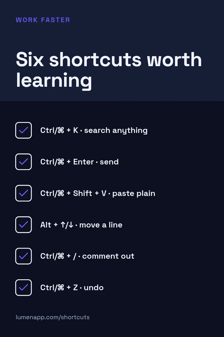 Keyboard shortcuts pin – Pinterest pin template