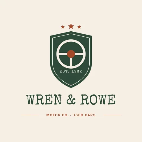 Forest Wheel Crest Motor Logo – Logo template