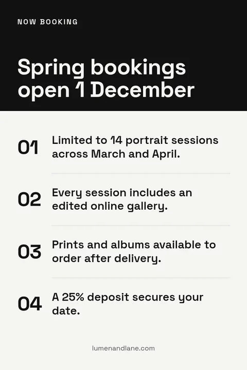 Booking Window Opens Pin – Pinterest pin template