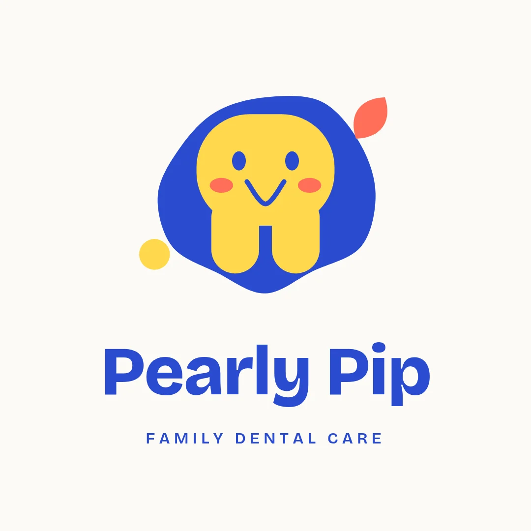 Pearly Pip Cut-Paper Tooth – Logo template
