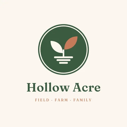 Hollow Acre Furrow Badge – Logo template