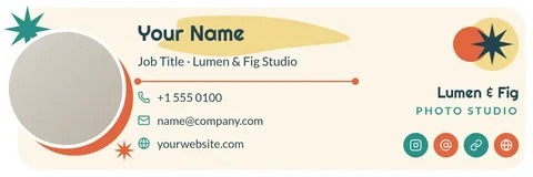 Atomic Kidney Photo Signature – Email signature template