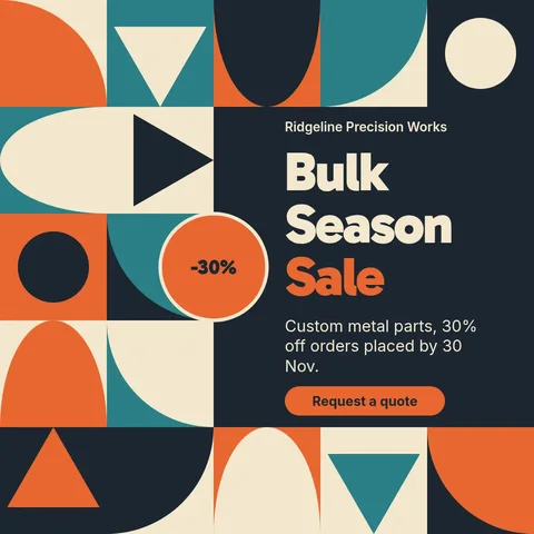 Quilted Seam Bulk Sale – LinkedIn post template