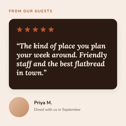 Guest review – Instagram post template