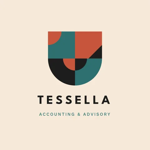Tessella Quilt Shield Logo – Logo template