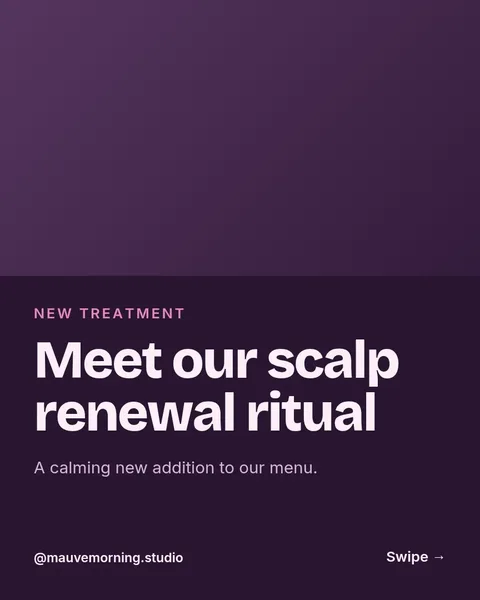 New Treatment Reveal – Instagram carousel template, 6 pages