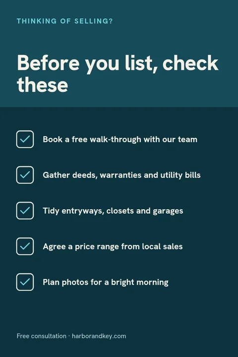 Home Selling Checklist Pin – Pinterest pin template