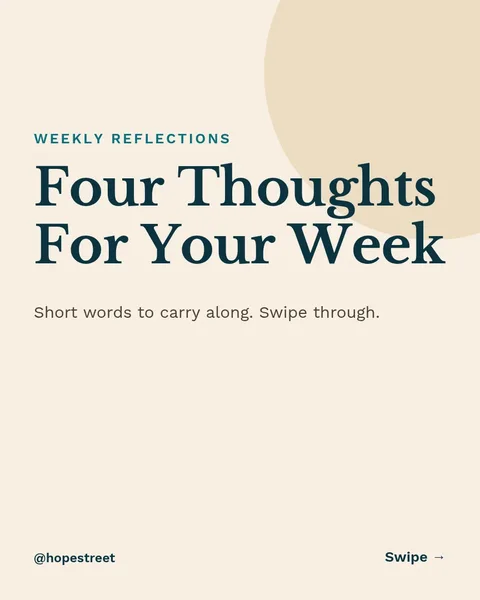 Words To Carry Quote Carousel – Instagram carousel template, 6 pages