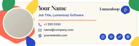 Paper Petal Tech Signature – Email signature template