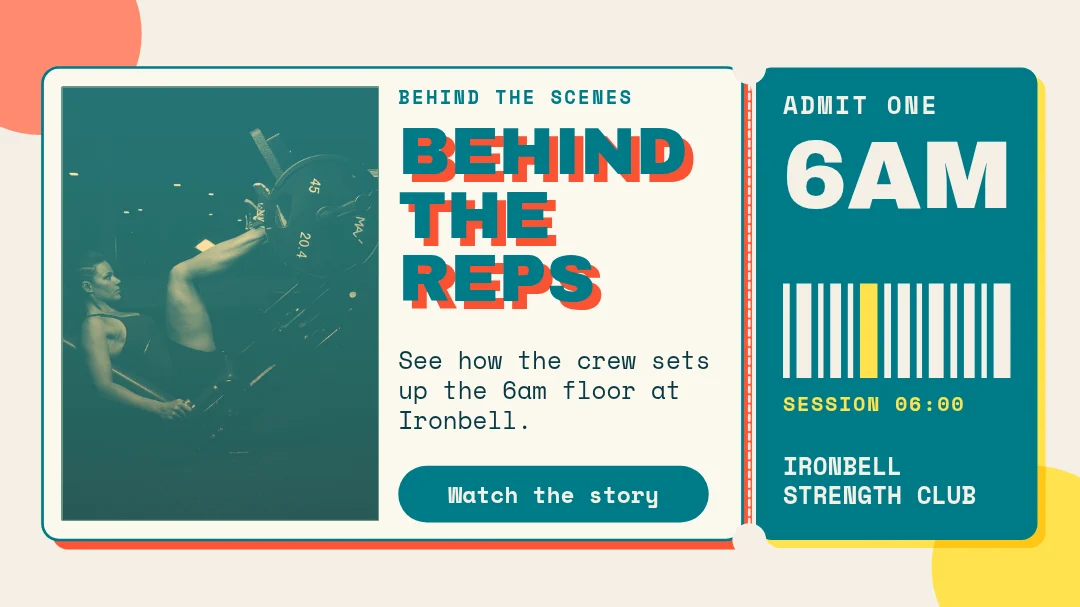 Ironbell Ticket Stub Reveal – X post template