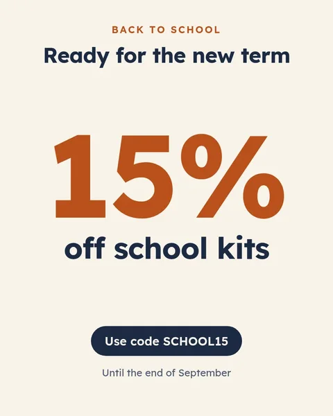 Back to school – Instagram post template