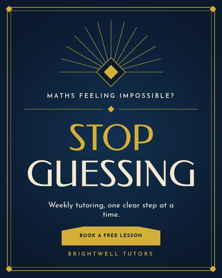 Gilded Fan Stop Guessing – Instagram post template