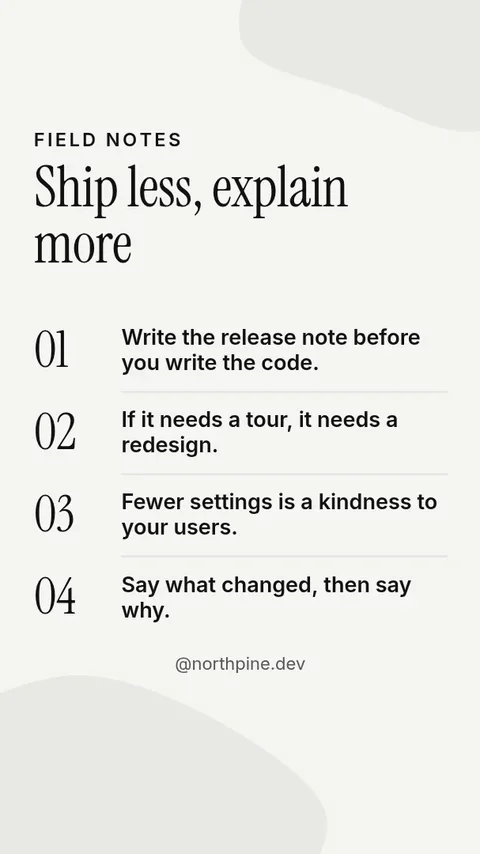 Quiet Signal Story Quote – Instagram story template
