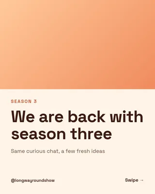 New Season Announcement Deck, page 1