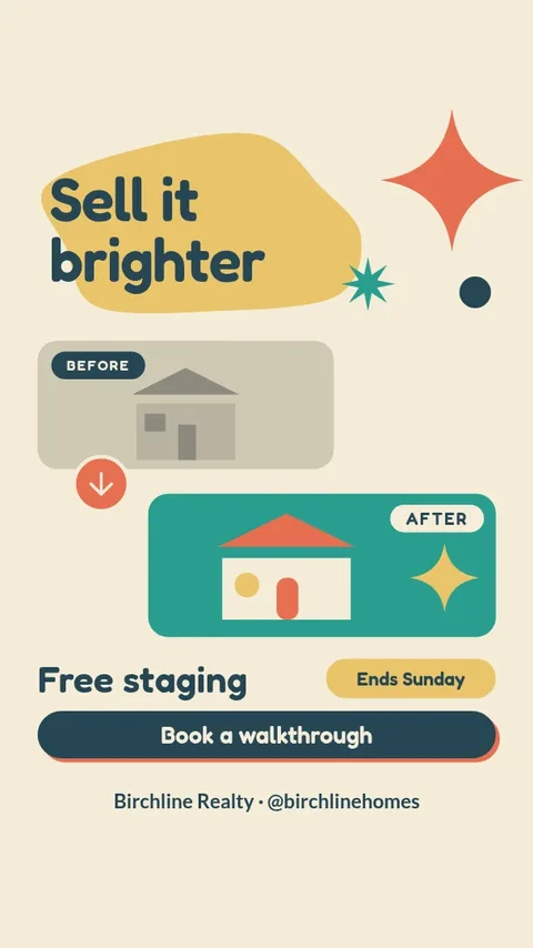 Atomic Boomerang Staging Flip – Instagram story template