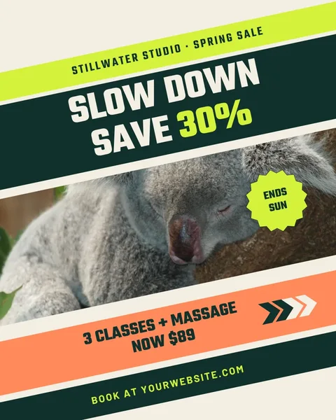 Stillwater Slant Stack – Instagram post template