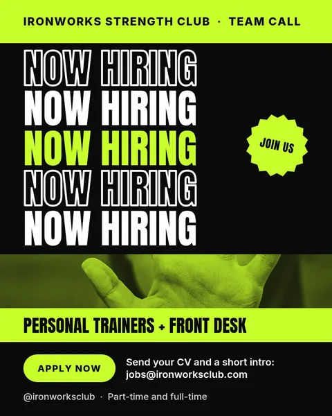 Repeat Row Hiring Call – Instagram post template