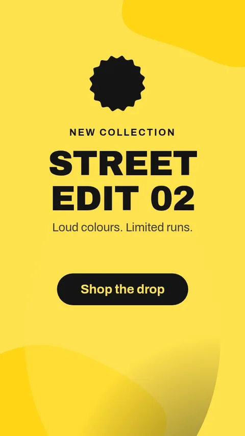 Street Drop Story Alert – Instagram story template