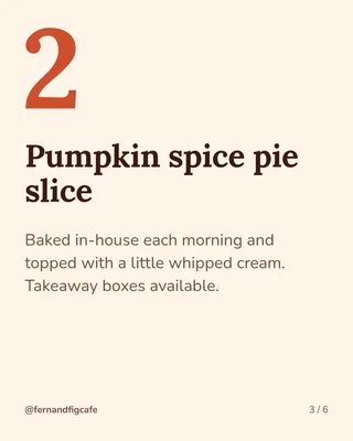 Cosy Thanksgiving Table Menu, page 3