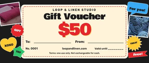 Sticker Frame Fashion Voucher – Gift voucher template