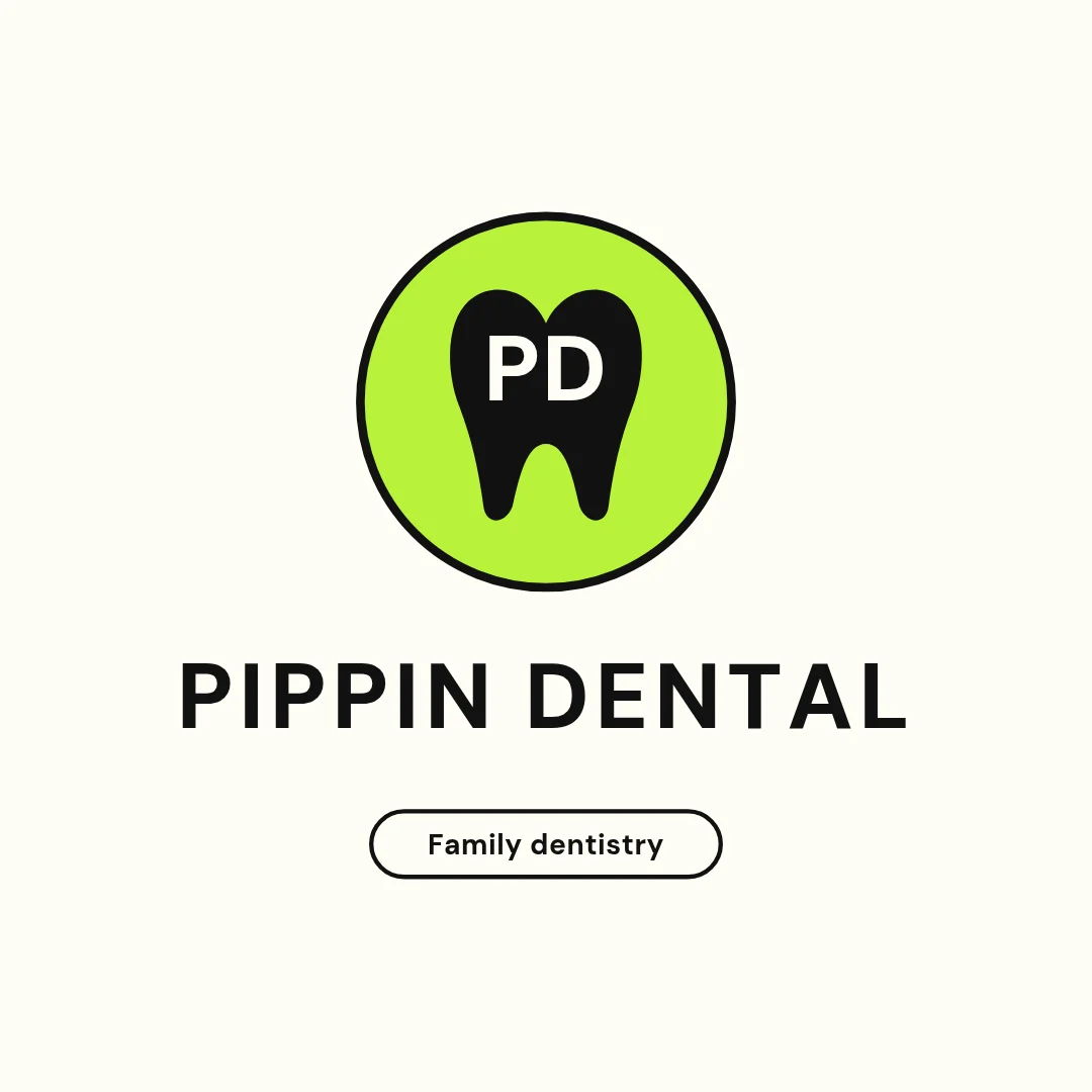 Pippin Tooth Monogram Badge – Logo template