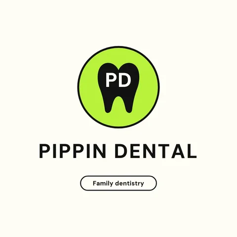 Pippin Tooth Monogram Badge – Logo template