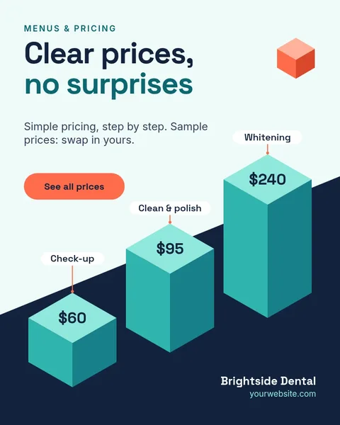 Stair Tier Price Steps – Instagram post template