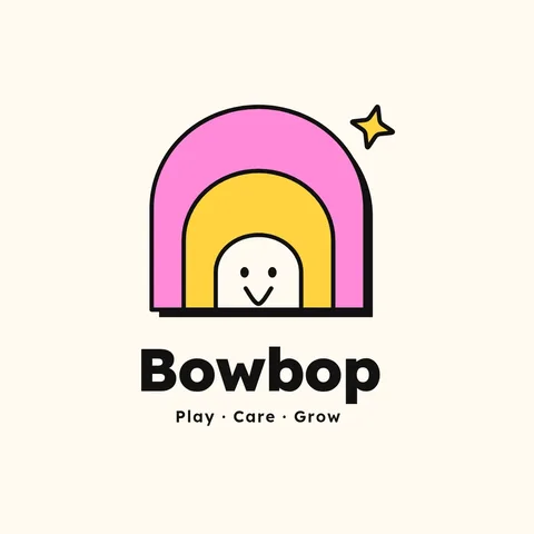 Bowbop Rainbow Arch Logo – Logo template