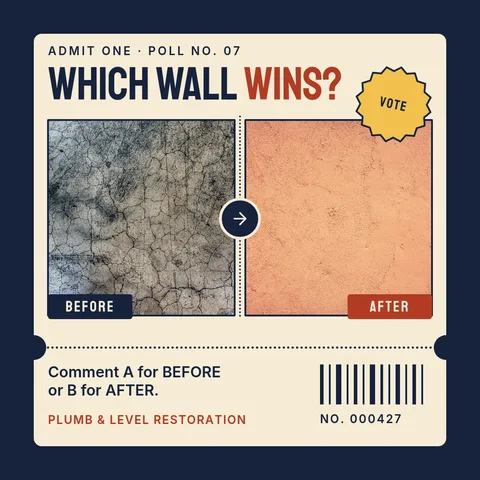 Cracked or Fresh Wall Ticket – Instagram post template