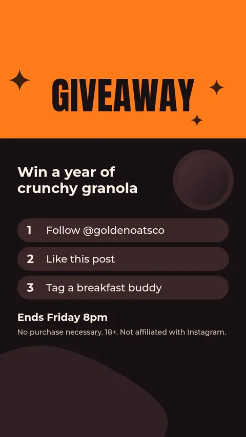 Snack Box Giveaway Story – Instagram story template