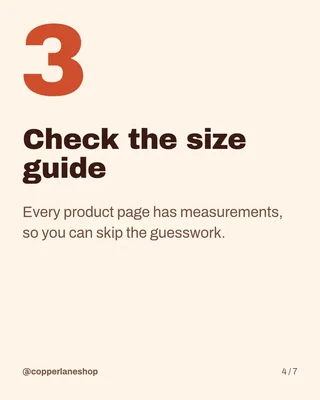 Smart Shopper Tips Carousel, page 4