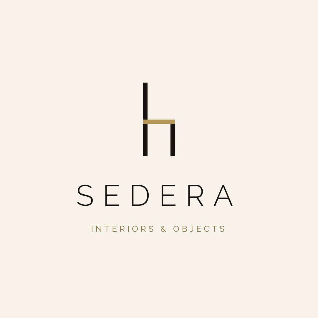 Sedera Hairline Chair Logo – Logo template