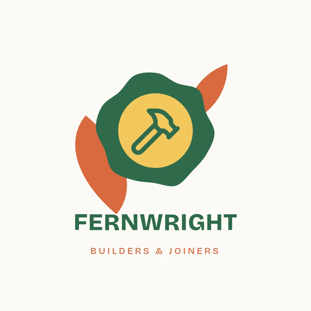 Fernwright Cut-Paper Hammer Badge – Logo template