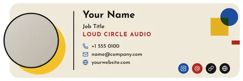 Primary Circle Podcast Signature – Email signature template